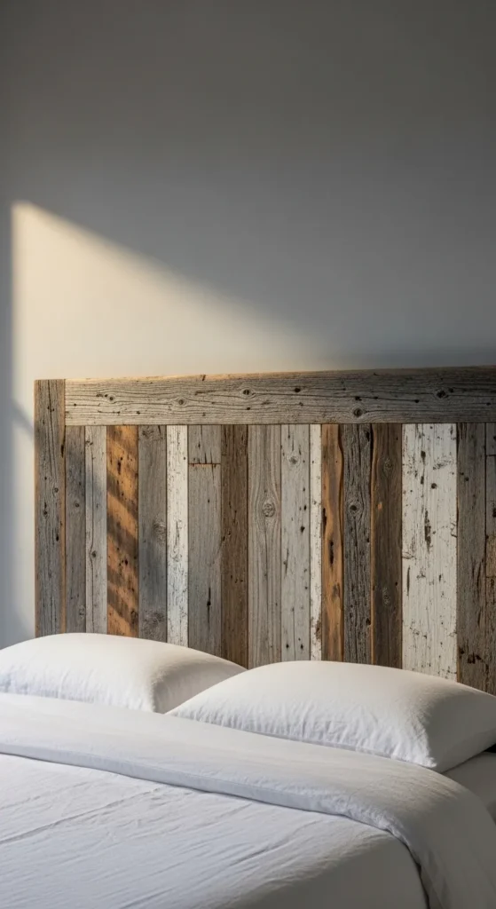 Reclaimed Wood Headboard