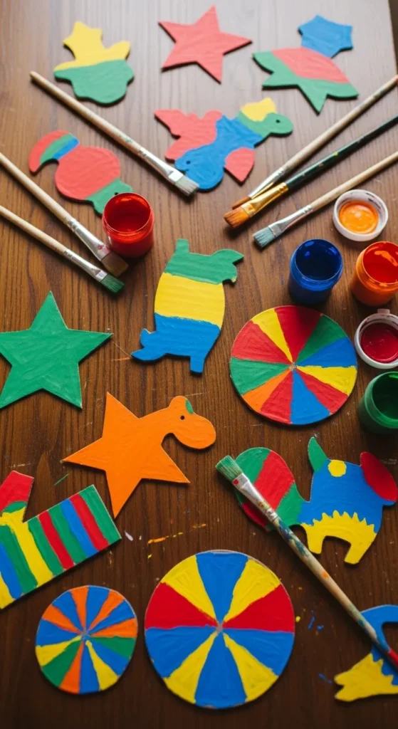 Recycled Cardboard Paint Kit