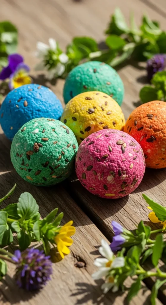 Recycled Paper Seed Bombs
