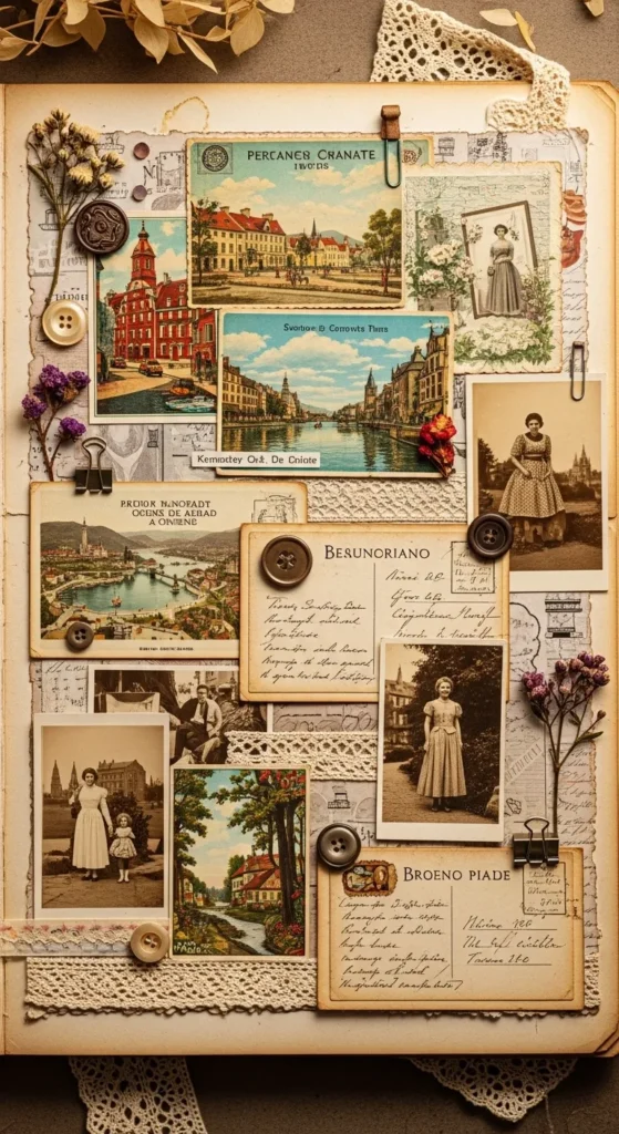 Repurpose Vintage Postcards