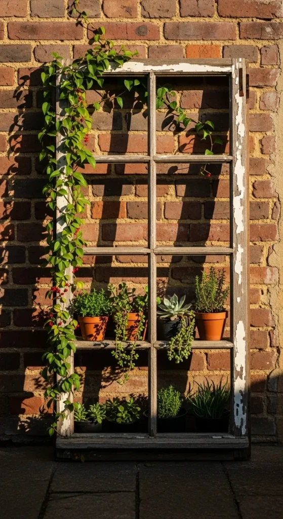 Repurposed Window Frame