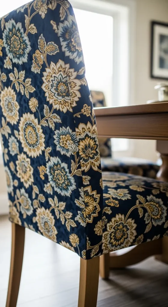 Reupholstered Dining Chairs