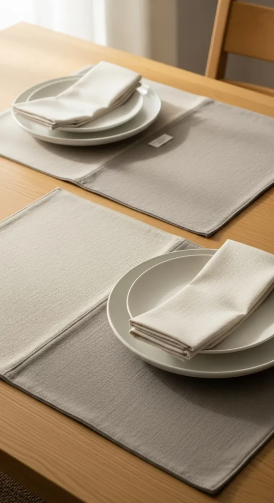 Reversible Fabric Placemats