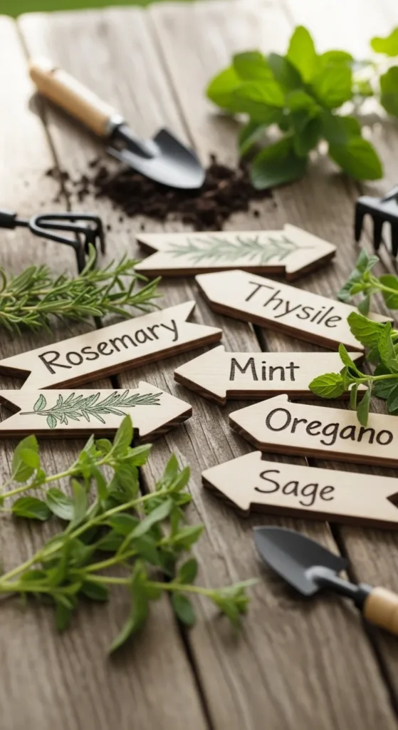 Rustic Arrow Herb Guide
