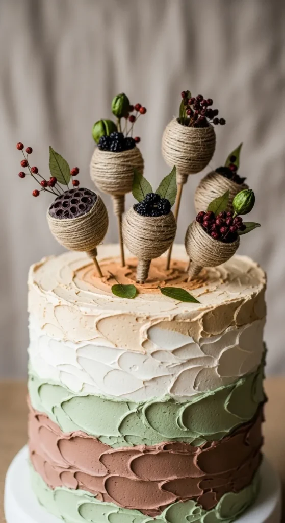  Rustic Twine Wrapped Picks