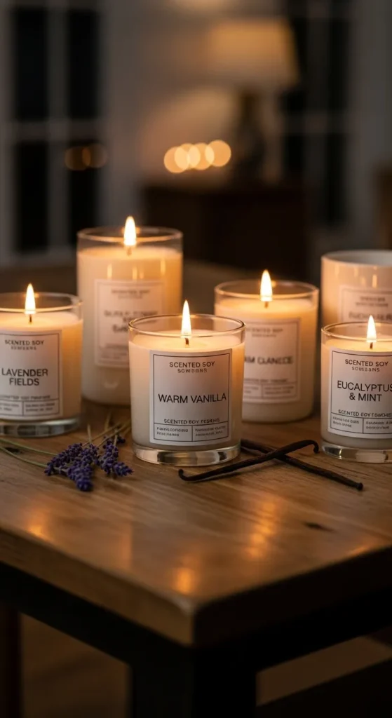 Scented Soy Candles