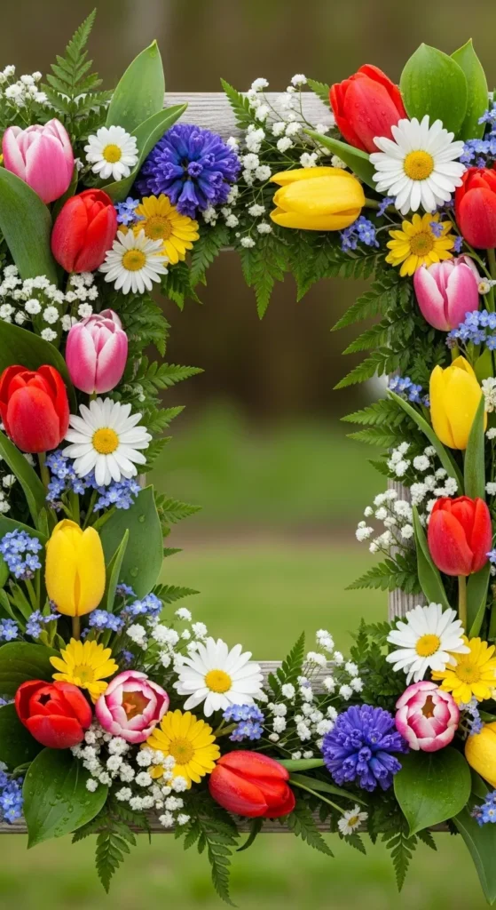 Seasonal Flower Frames