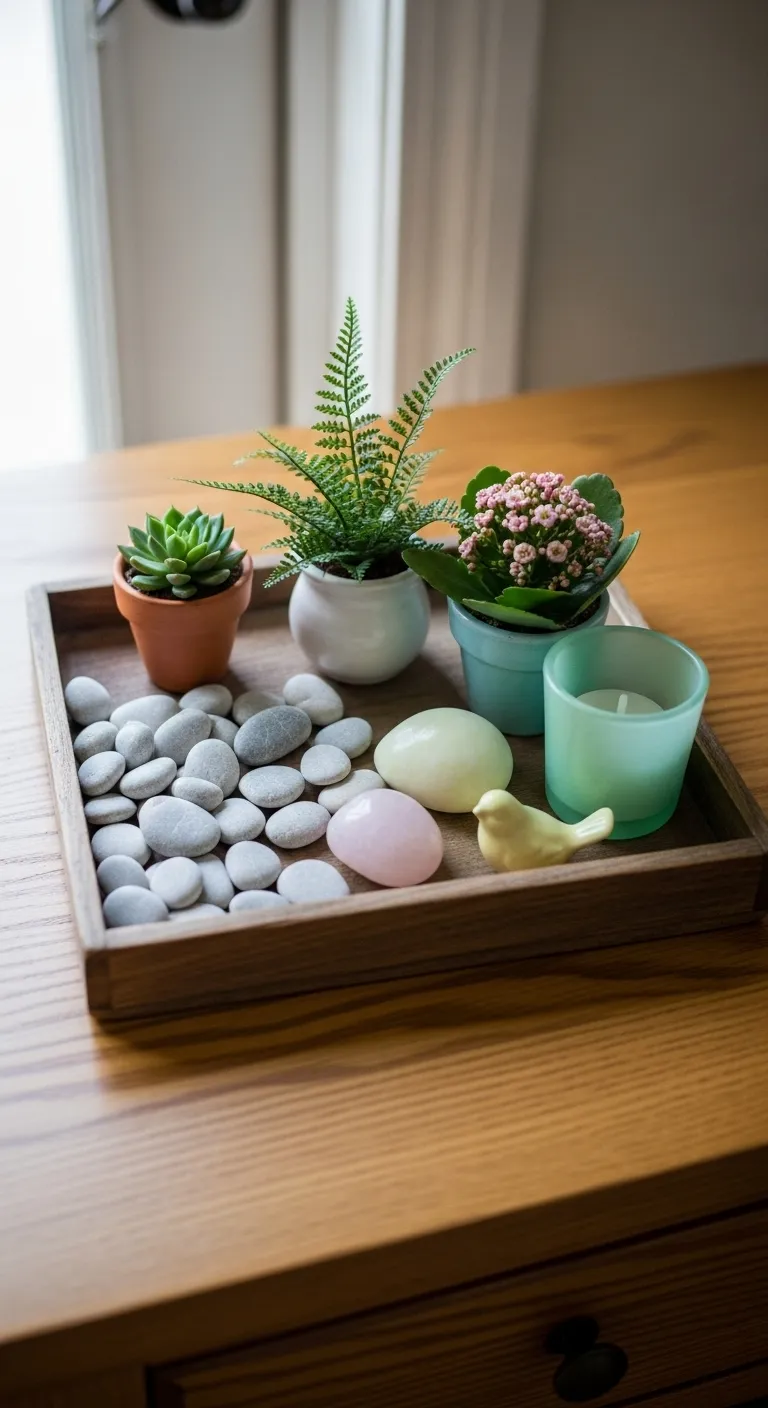 Seasonal Tray with Trinkets