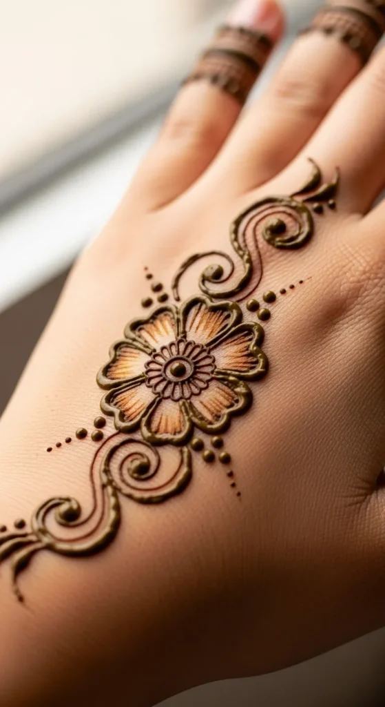 Simple Floral Swirls