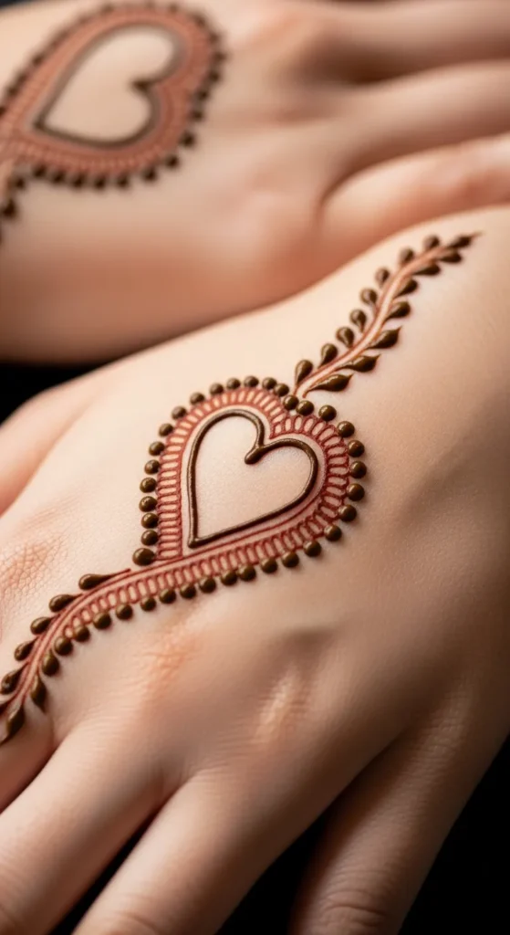 Simple Heart-Shaped Vine