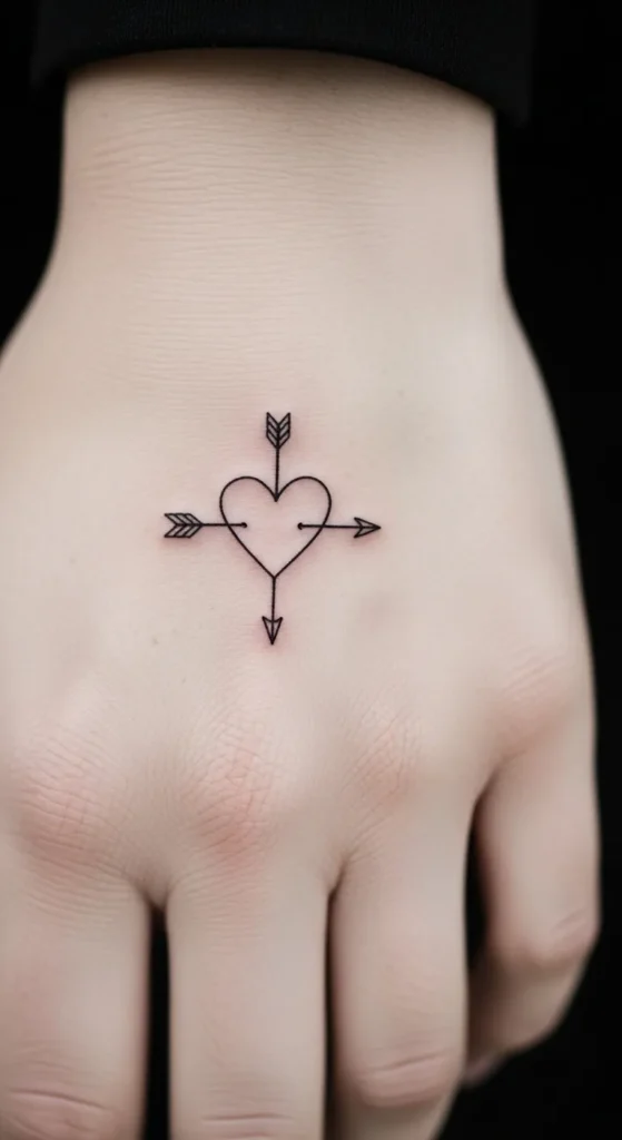 Simple Heart and Arrow