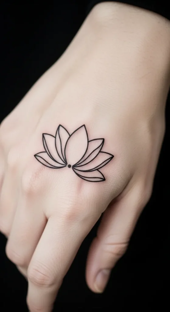 Simple Lotus Design