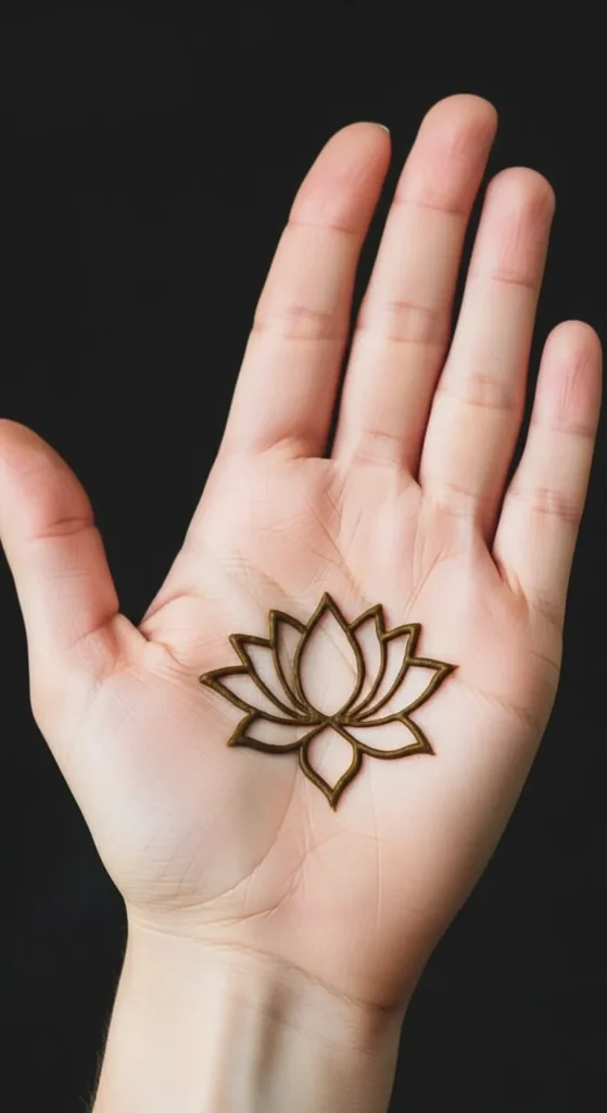 Simple Lotus Flower