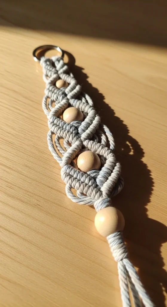 Simple Macrame Keychains