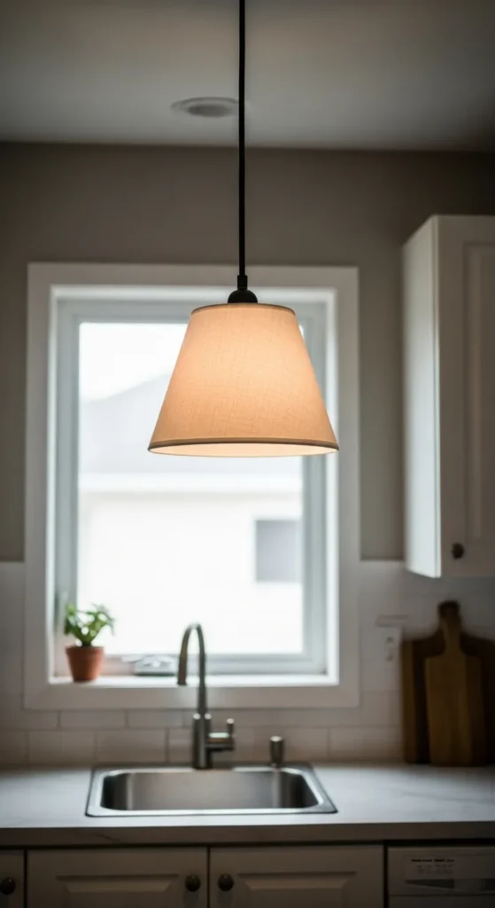 Simple Pendant Shade Change