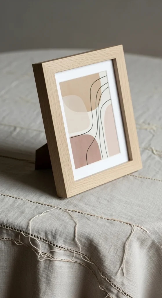Simple Wooden Photo Frame