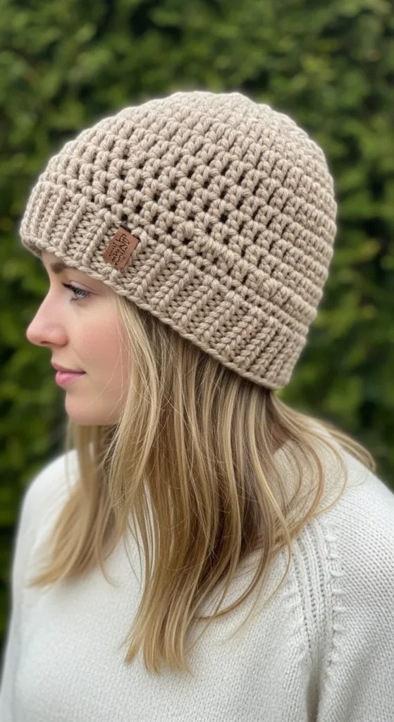 Slouchy Crochet Beanie