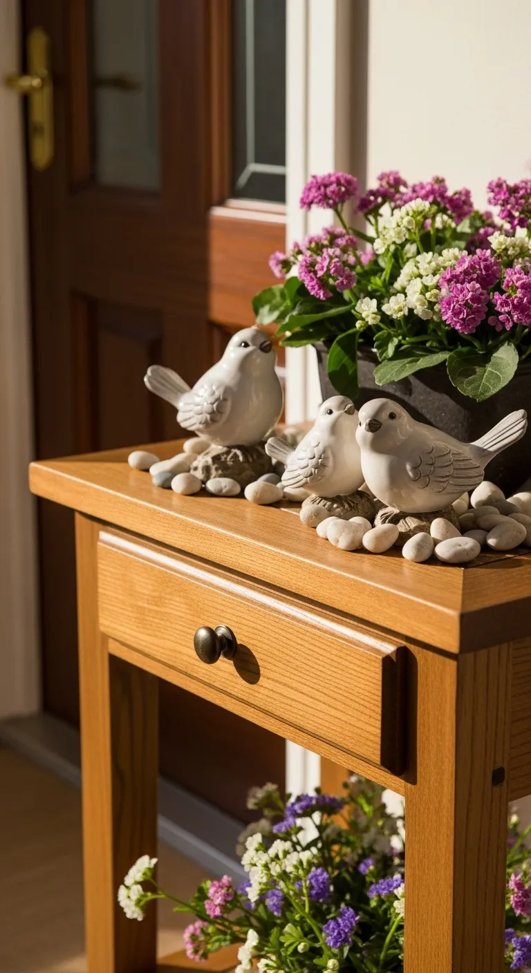 Small Bird Figurines