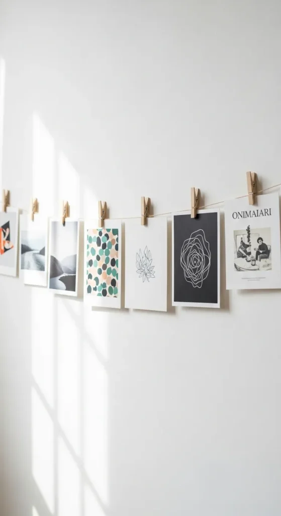 Small Wooden Photo Clips