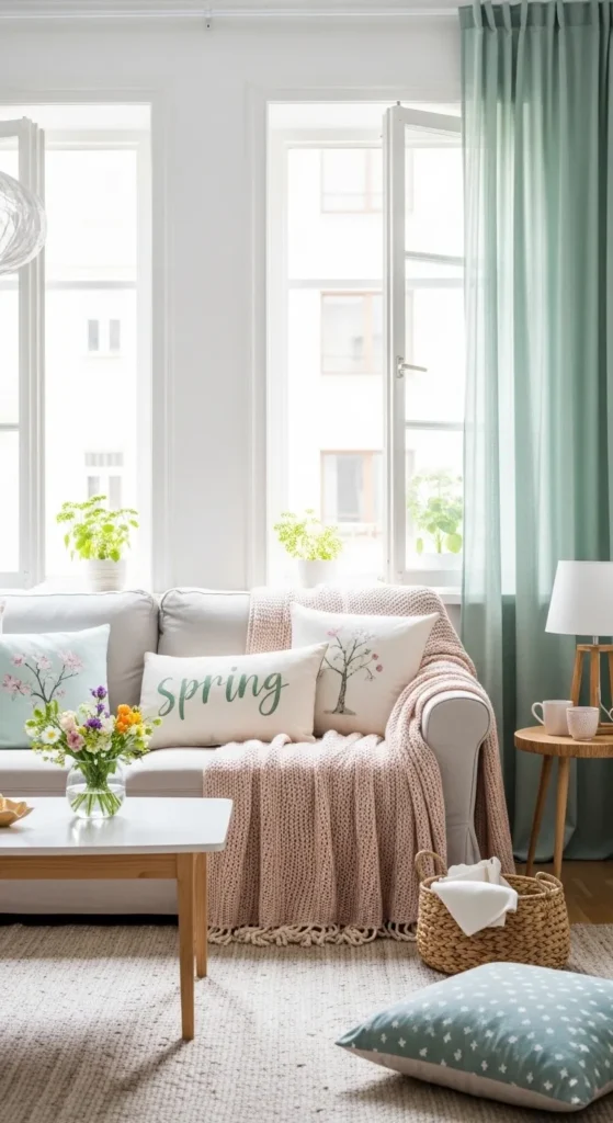 Spring DIY Cozy Decor