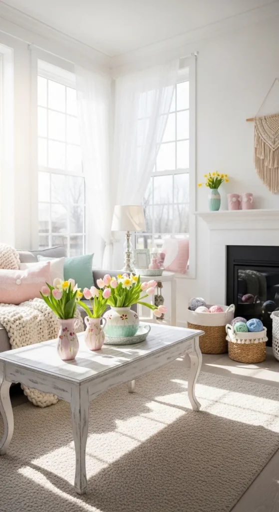 Spring DIY Soft Color Decor