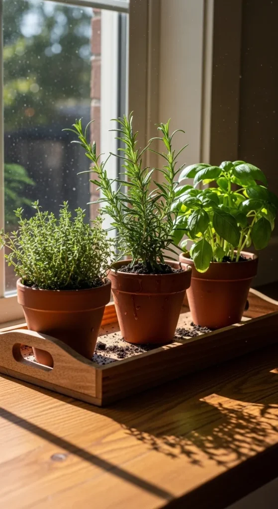 Spring Herb Tray