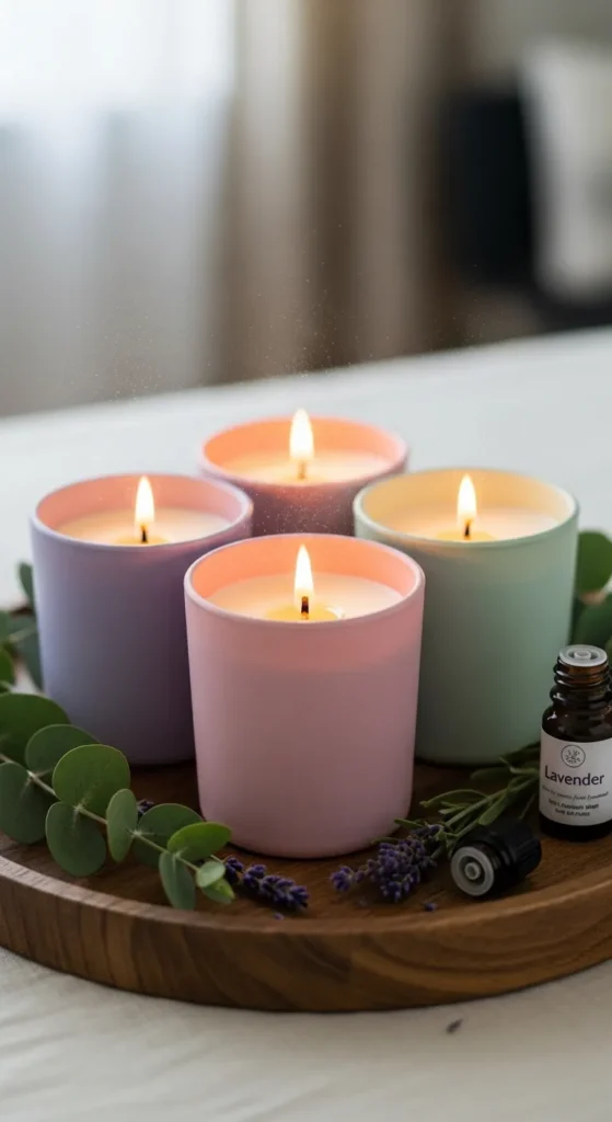 Spring-Inspired DIY Candles