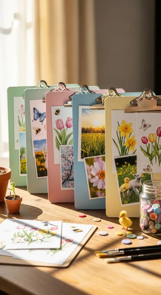  Spring Photo Clipboards