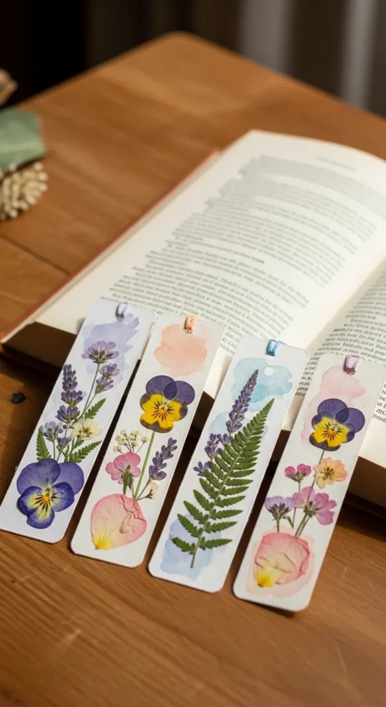 Spring-Themed Bookmarks