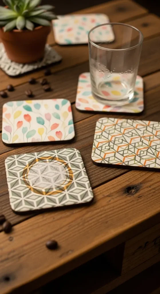  Spring-Themed Coasters