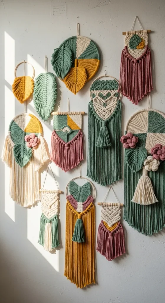 Spring-Themed Wall Hangings