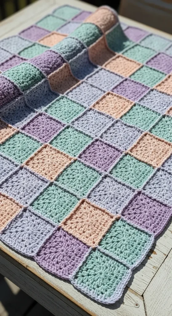Square Motif Blanket