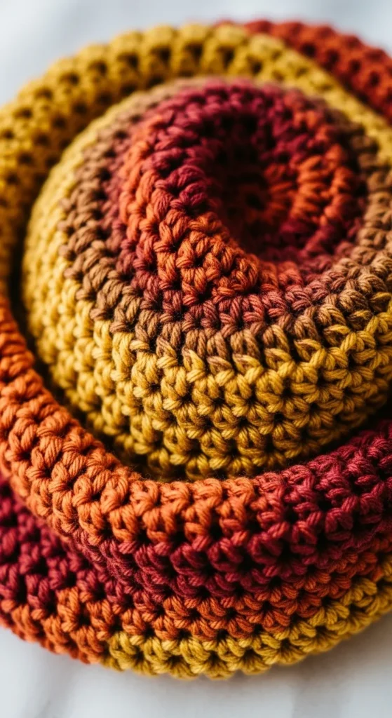 Textured Infinity Hat