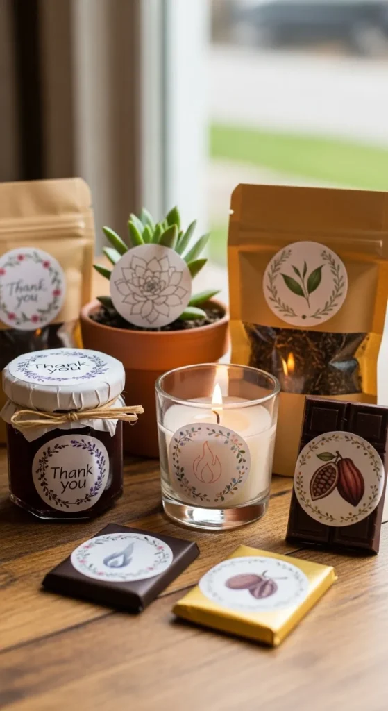 Thank-You Gift Tag Stickers