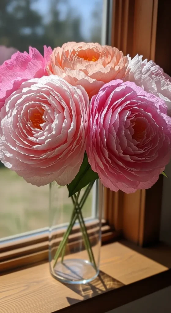 Tissue Paper Peonies