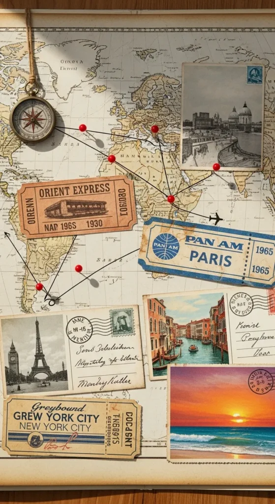  Travel Map Theme