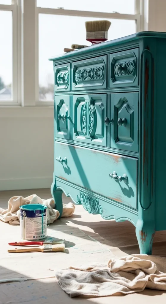 Upcycle Old Furniture with Fresh Paint