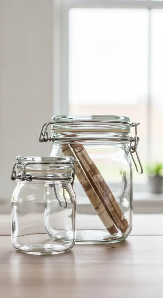 Upcycle Old Jars Into Storage Containers