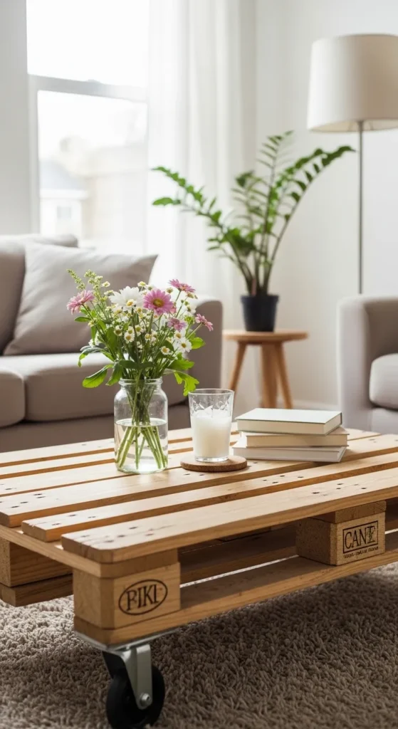 Upcycled Pallet Coffee Table