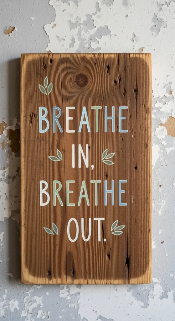 Upcycled Wooden Signs