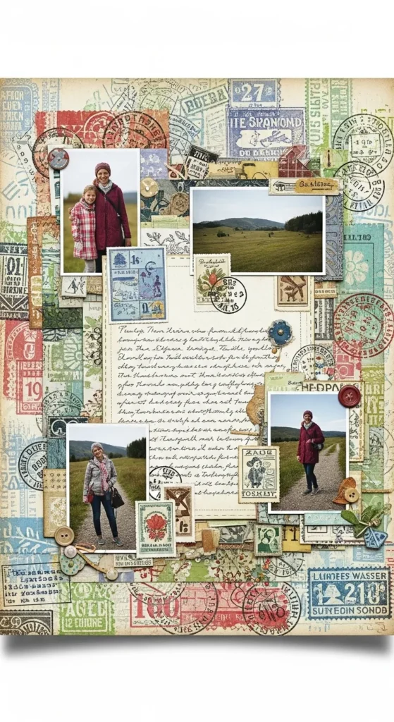 Use Layered Stamps for Creative Texture