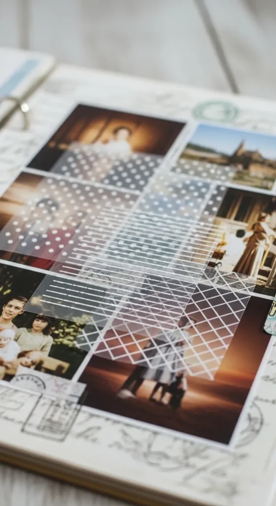 Use Transparent Acetate Sheets for Layering