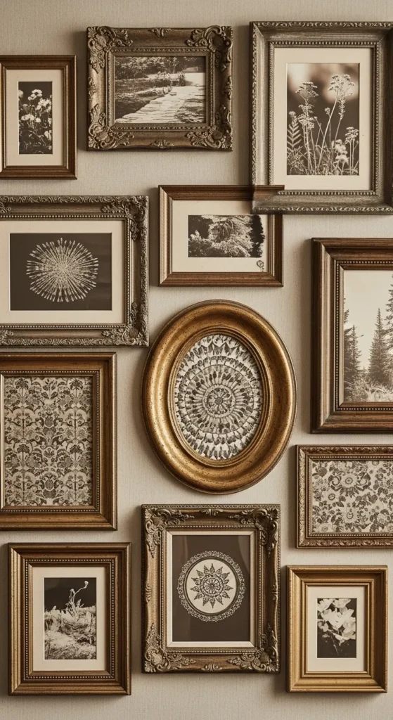 Vintage Frame Gallery Wall