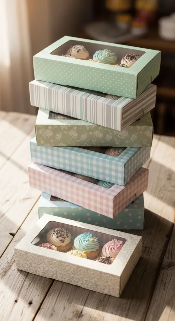 Window Boxes With Paper Liners