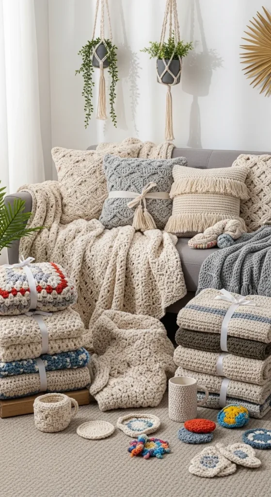 crochet home decor ideas