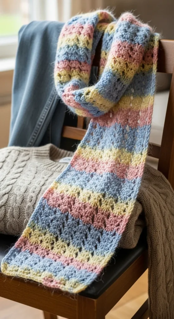 crochet scarf ideas