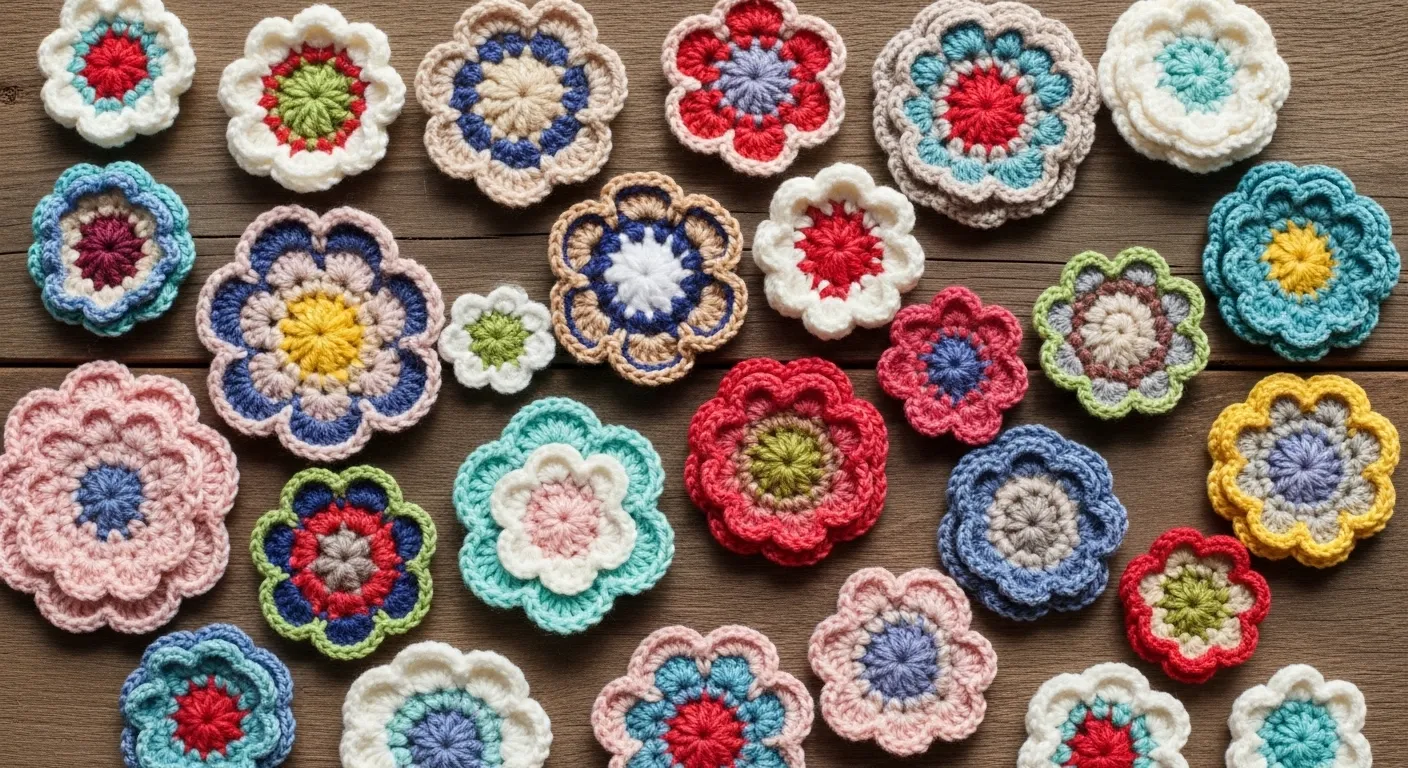 22 Gorgeous Crochet Flower Ideas That Add Instant Charm
