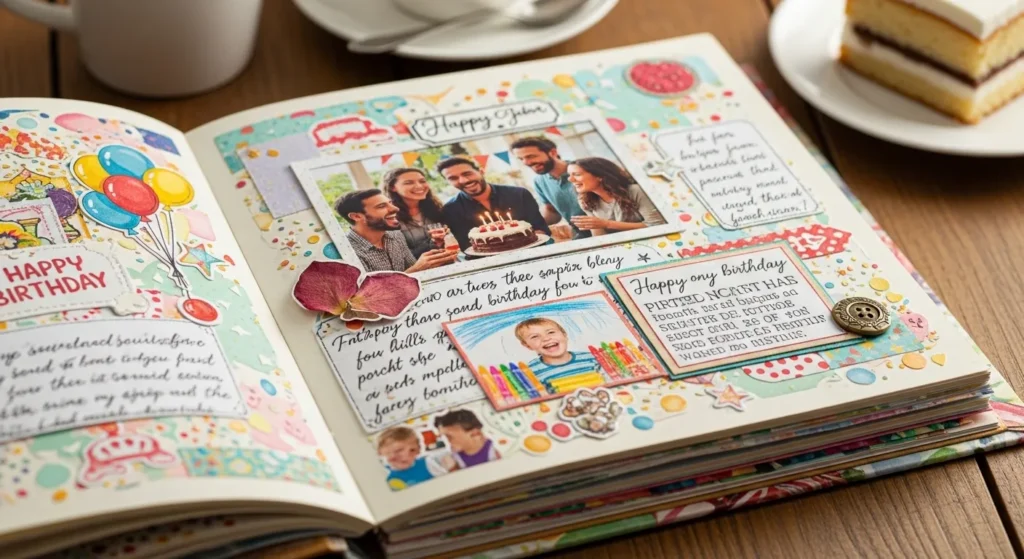 24 Heartwarming Birthday Scrapbook Ideas That Feel Extra Special