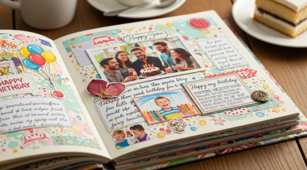 24 Heartwarming Birthday Scrapbook Ideas That Feel Extra Special