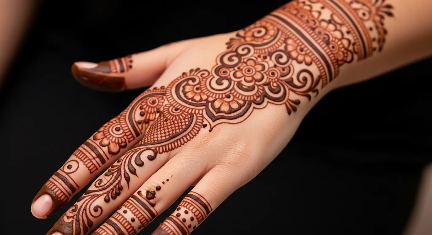 24 Trendy Simple Arabic Mehndi Designs That Always Impress